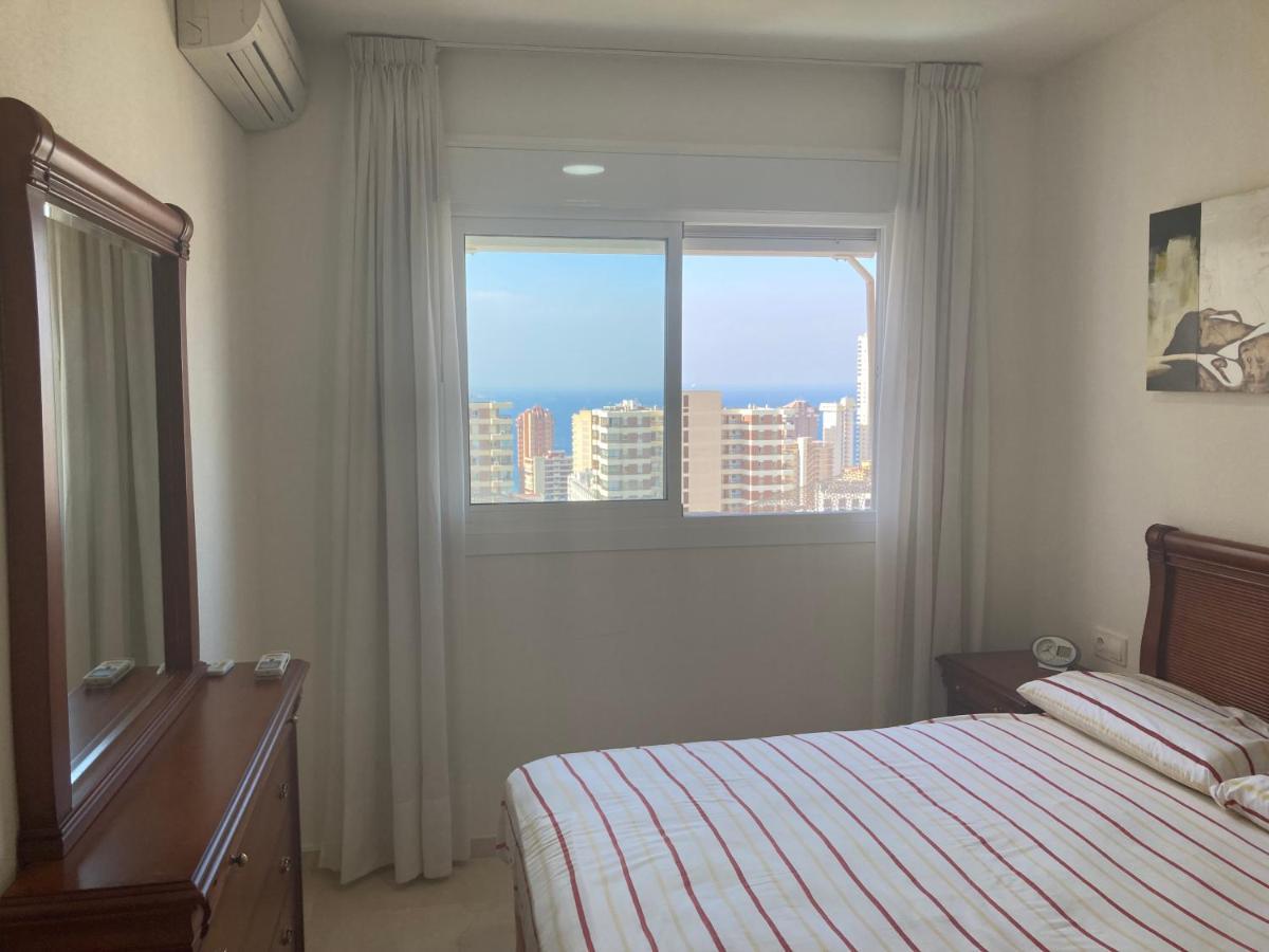 Apartamento Rascacielo bonito mirando al mar Benidorm Exterior foto
