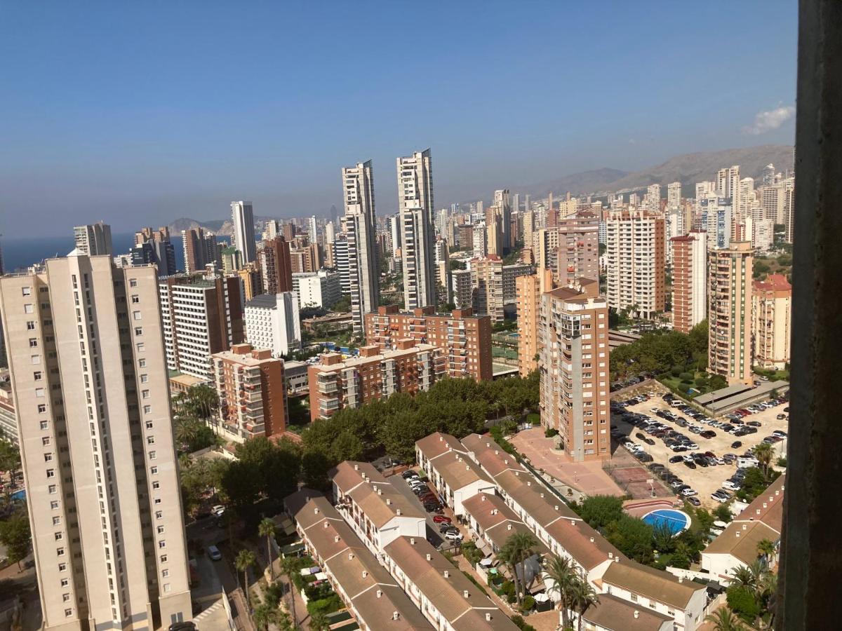 Apartamento Rascacielo bonito mirando al mar Benidorm Exterior foto