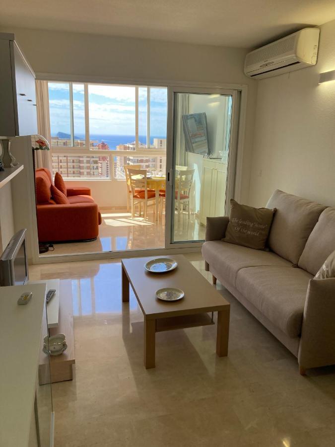 Apartamento Rascacielo bonito mirando al mar Benidorm Exterior foto