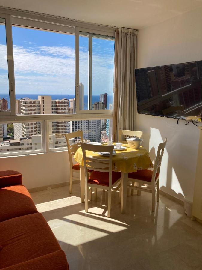 Apartamento Rascacielo bonito mirando al mar Benidorm Exterior foto